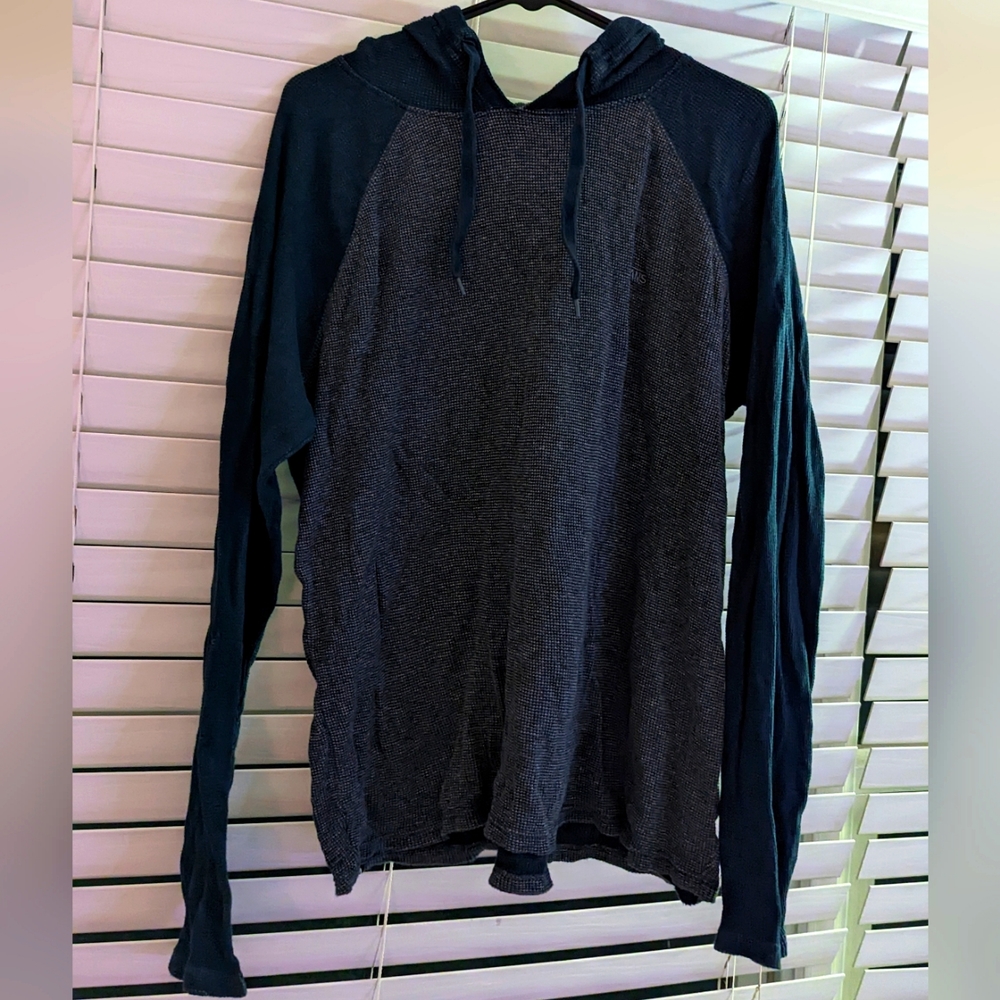 Blue and grey Vans slim Hoodie